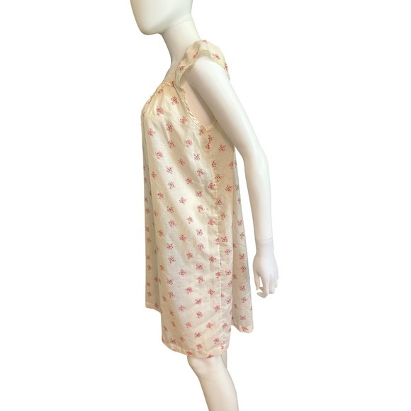 Vintage‎ Cottagecore Floral Dress Sleeveless Lace Trimmed Nightgown Sun Dress - Picture 5 of 9